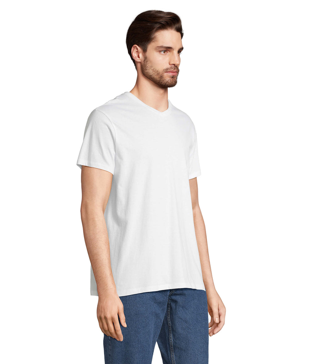 REGENT V – REGENT V  V-NECK T-SHIRT – item picture side