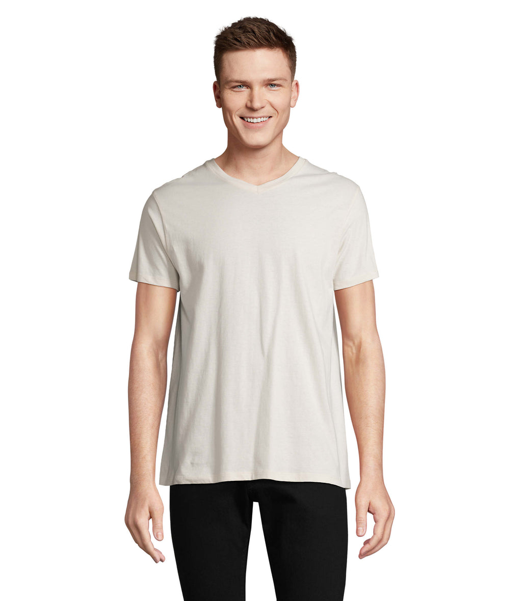 REGENT V – REGENT V  V-NECK T-SHIRT – Off-White