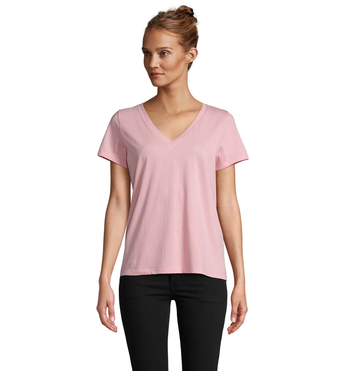 REGENT V WOMEN – REGENT V T-SHIRT WOMEN – Candy Pink