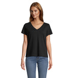 REGENT V WOMEN – REGENT V T-SHIRT WOMEN – Deep Black