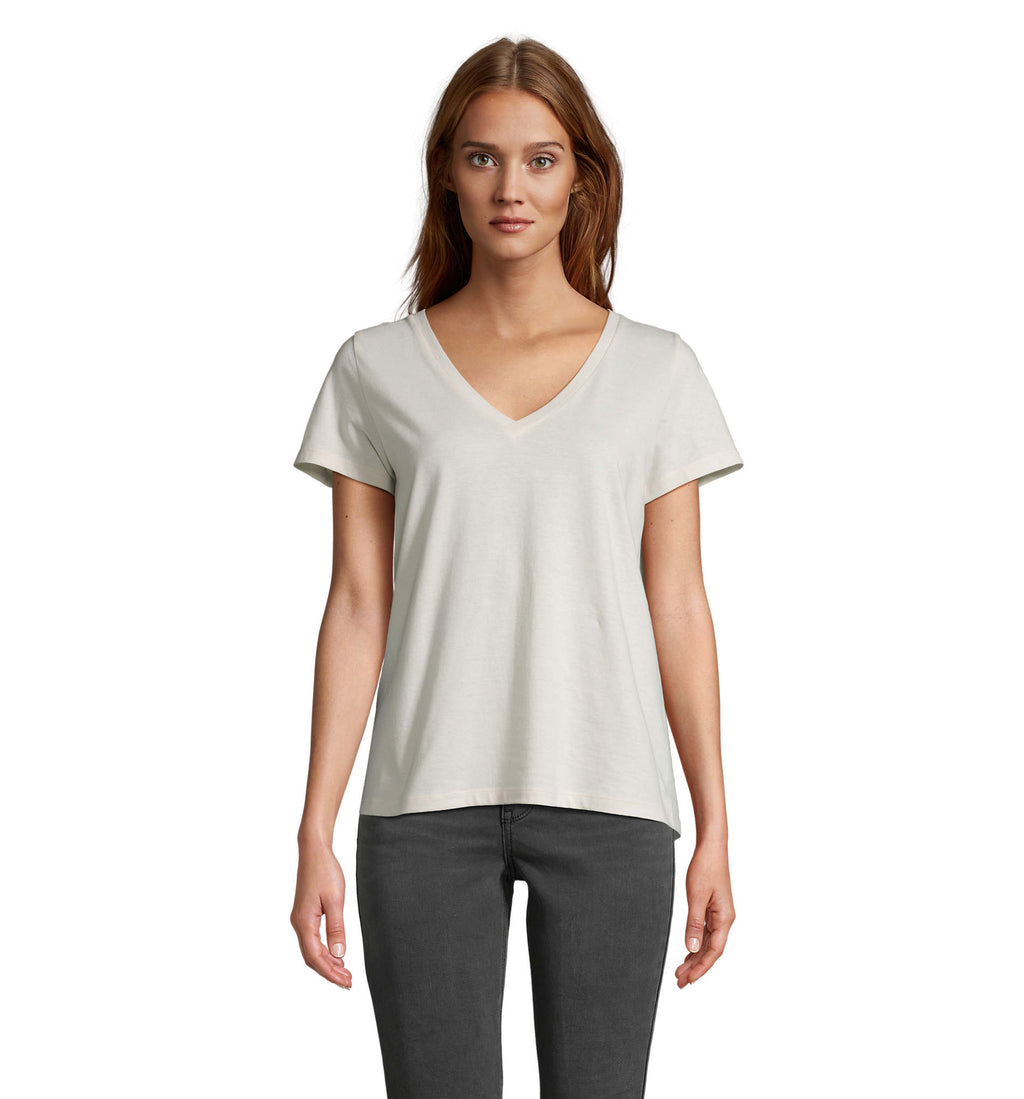 REGENT V WOMEN – REGENT V T-SHIRT WOMEN – Off-White