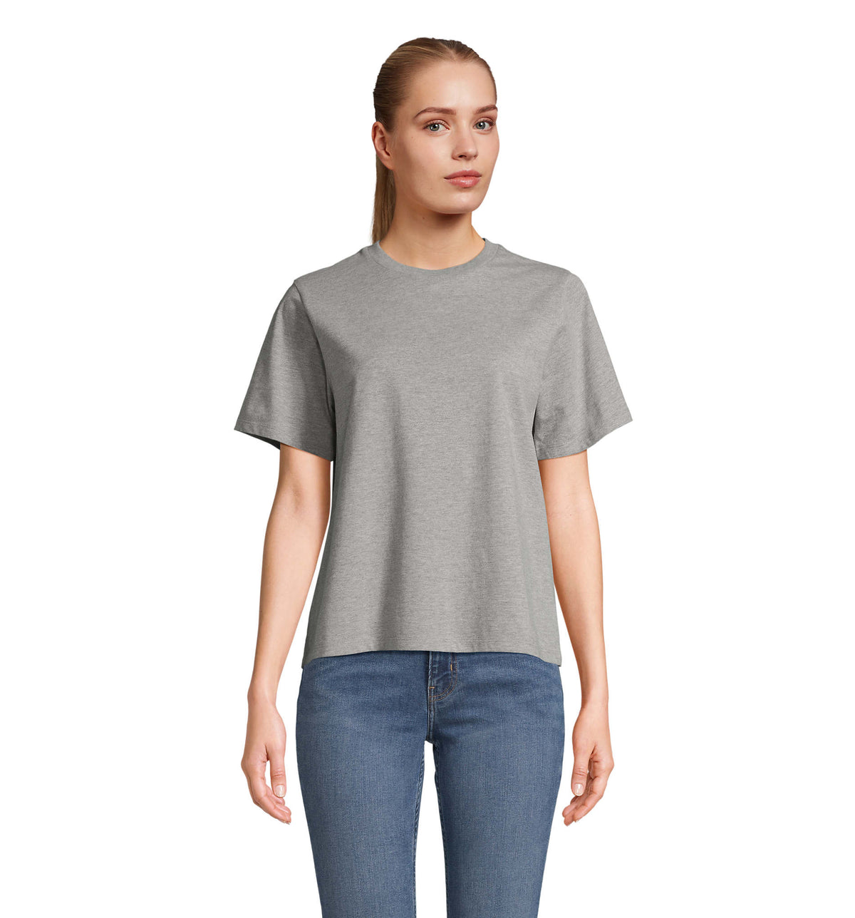 LEGEND WOMEN – LEGEND WOMEN T-SHIRT – Grey Melange
