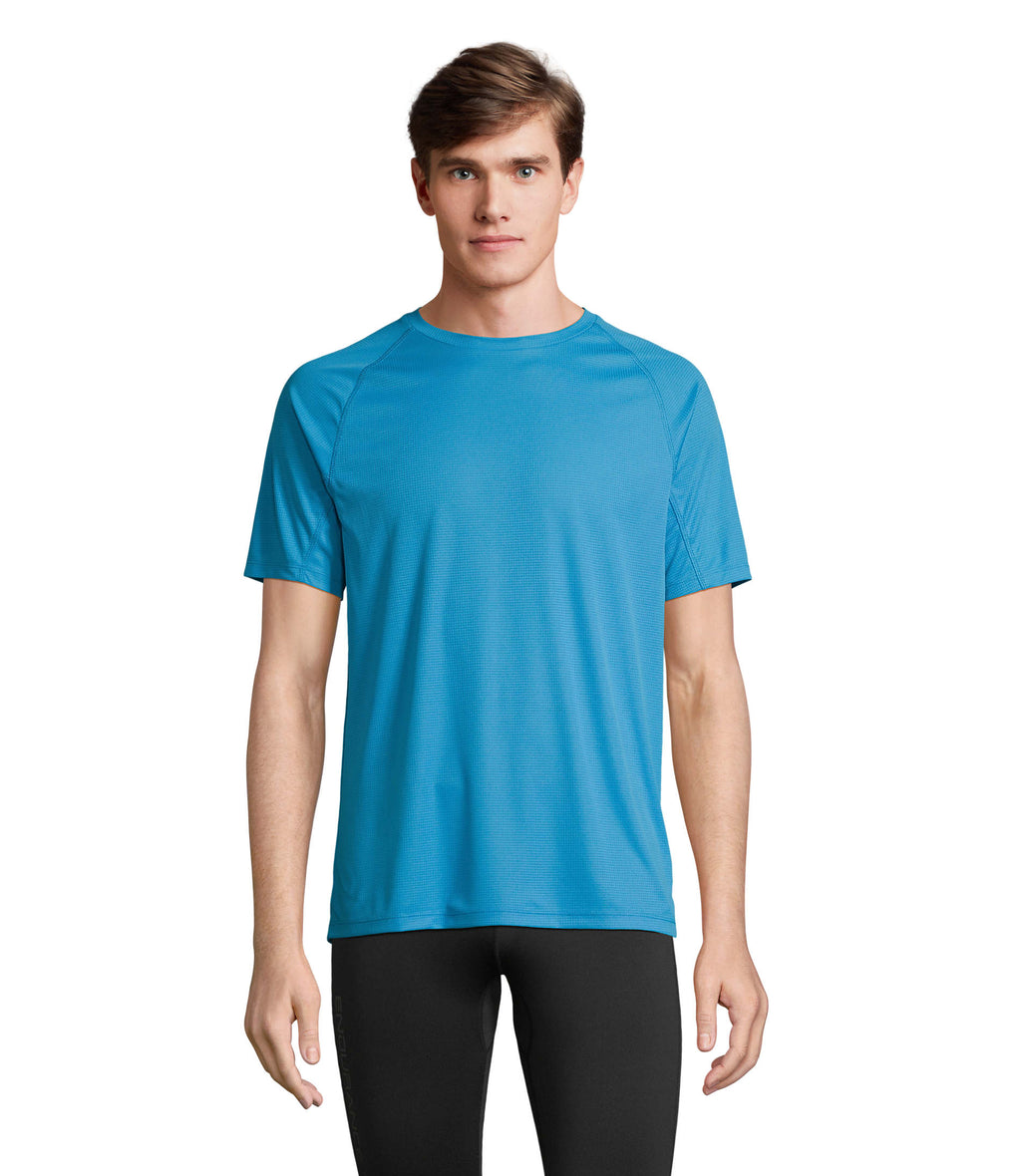 VORTEX – VORTEX RAGLAN T-SHIRT – Aqua