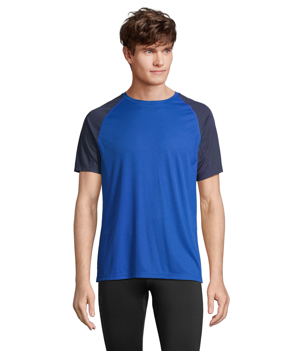 VORTEX – VORTEX RAGLAN T-SHIRT – French Navy/Royal Blue