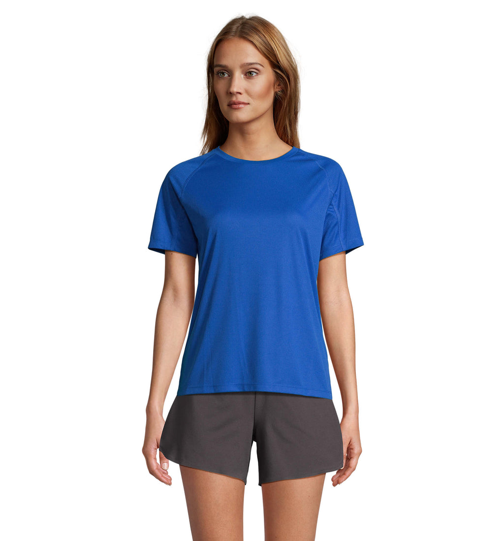 VORTEX WOMEN – VORTEX WOMEN RAGLAN T-SHIRT – Royal Blue