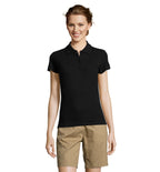 PEOPLE – PEOPLE WOMEN POLO 210g – Black