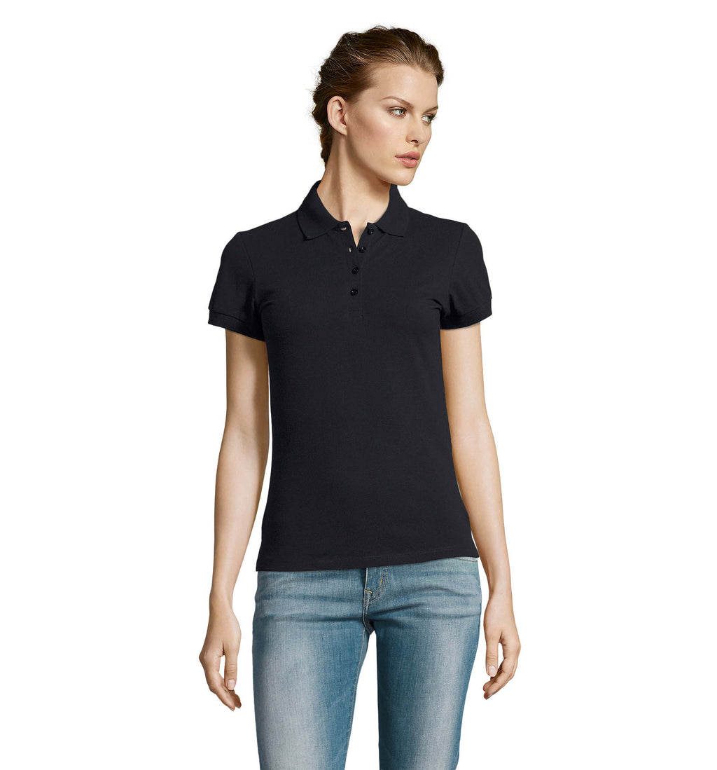 PEOPLE – PEOPLE WOMEN POLO 210g – Navy