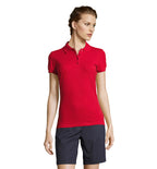 PEOPLE – PEOPLE WOMEN POLO 210g – Red