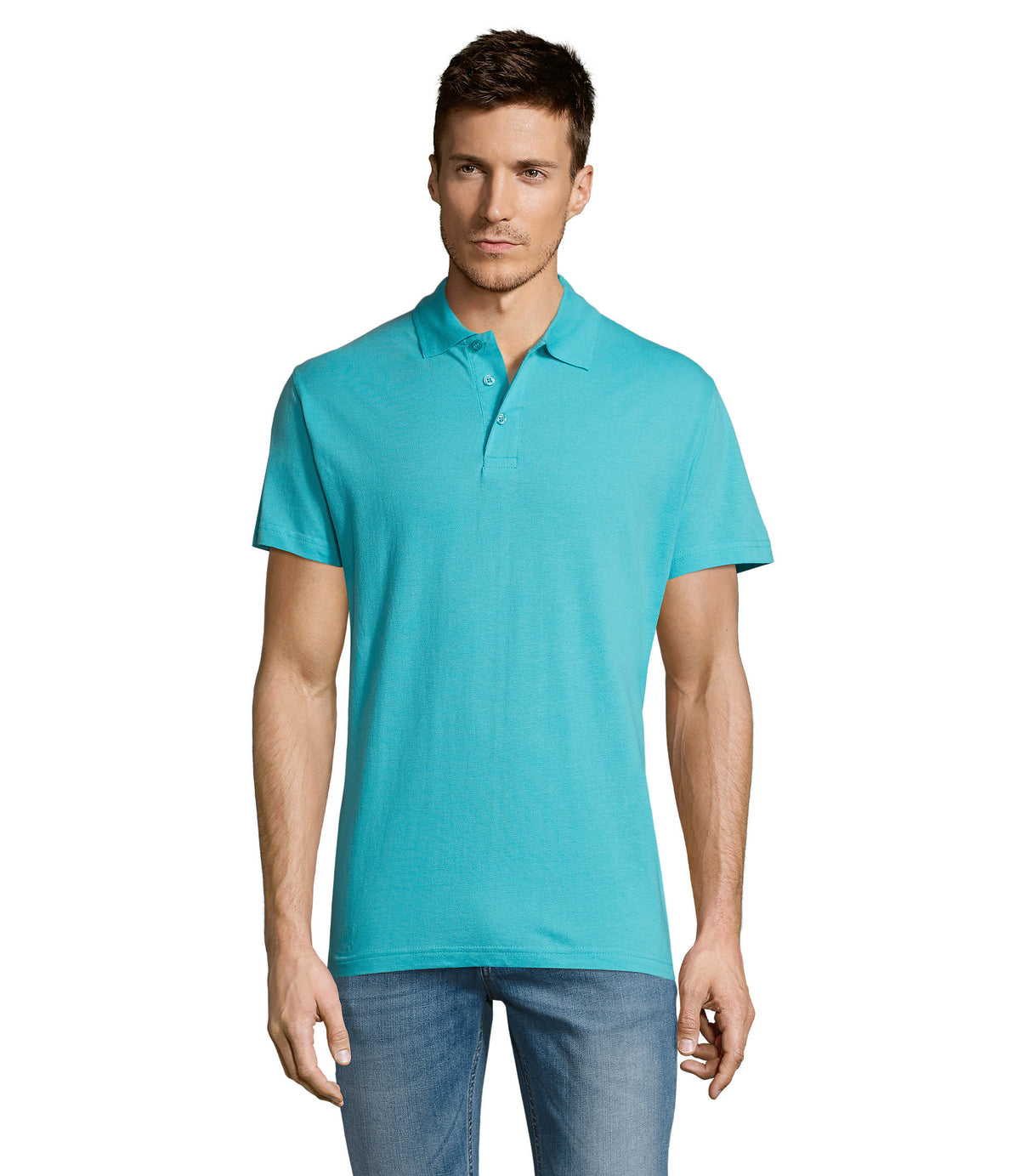 SUMMER II – SUMMER II MEN Polo 170g – Atoll Blue