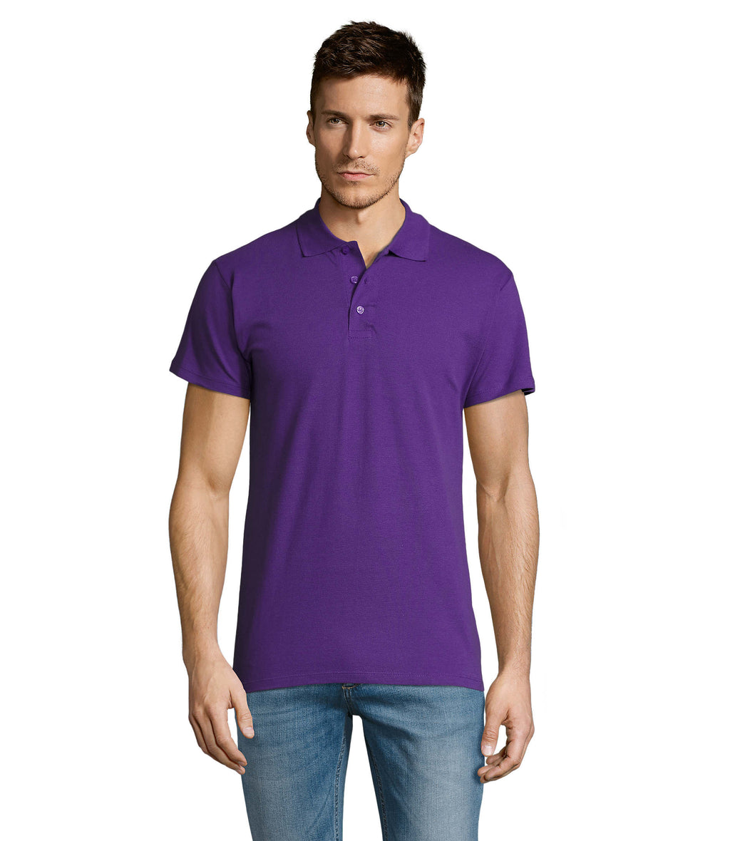 SUMMER II – SUMMER II MEN Polo 170g – Dark Purple