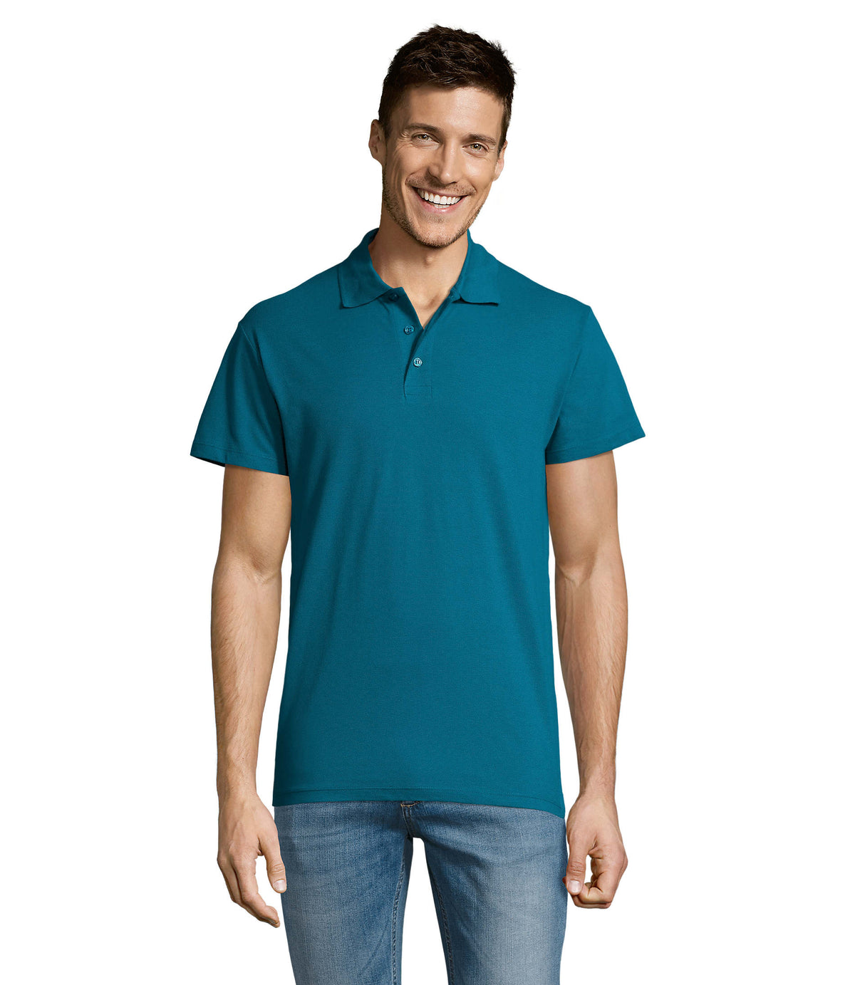 SUMMER II – SUMMER II MEN Polo 170g – Duck Blue