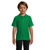 SUMMER II KIDS – SUMMER II KIDS Polo 170g – Kelly Green