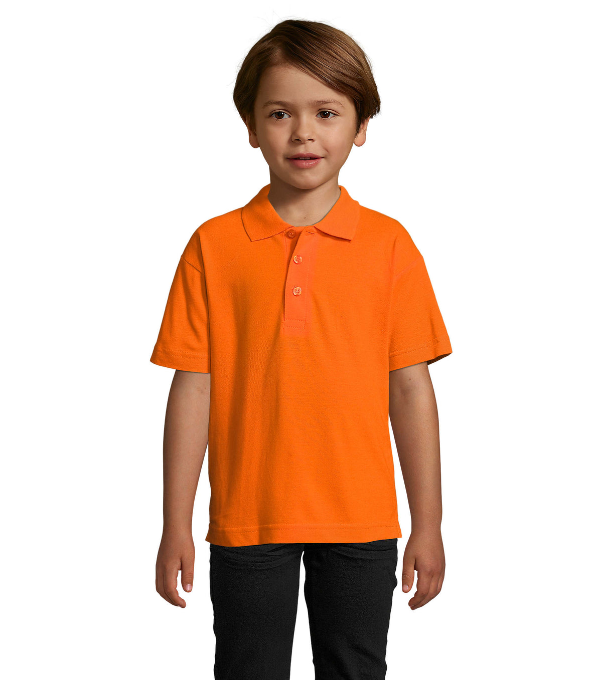 SUMMER II KIDS – SUMMER II KIDS Polo 170g – Orange