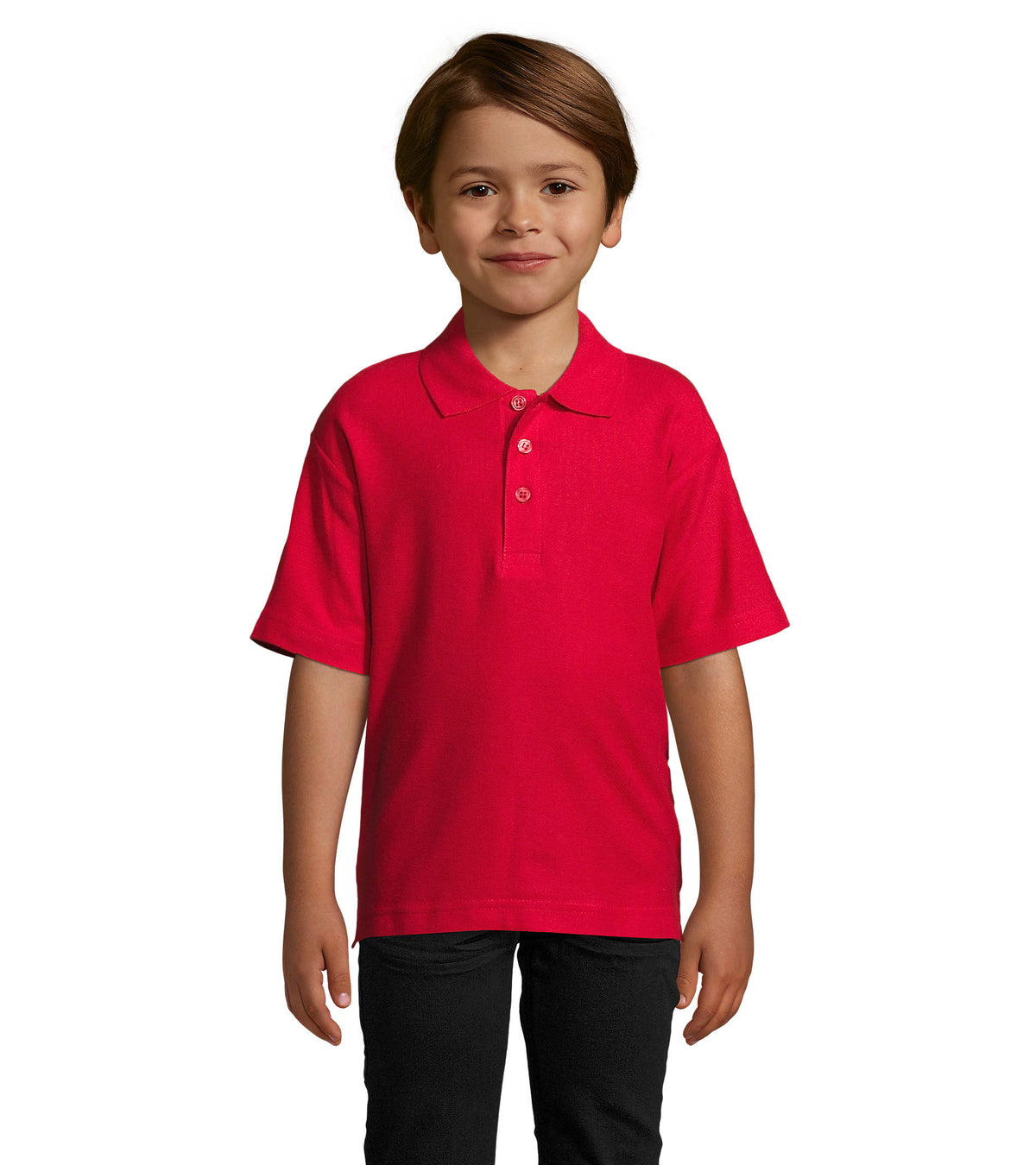 SUMMER II KIDS – SUMMER II KIDS Polo 170g – Red