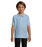 SUMMER II KIDS – SUMMER II KIDS Polo 170g – Sky Blue Pique