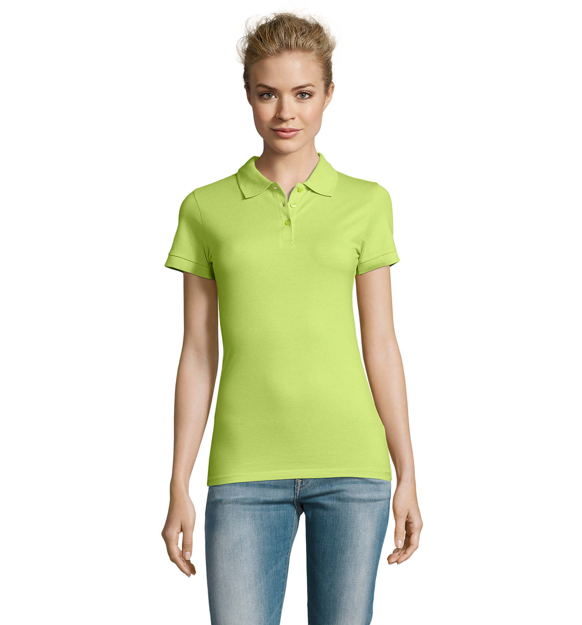 PERFECT WOMEN – PERFECT WOMEN POLO 180 – Apple Green