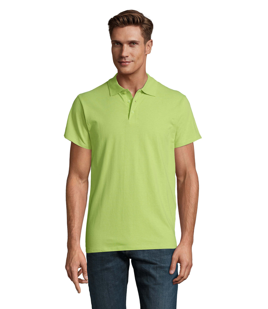 SPRING II – SPRING II MEN Polo 210g – Apple Green