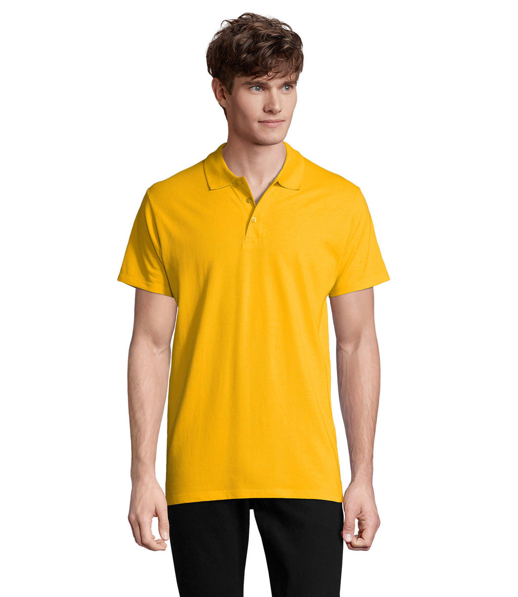 SPRING II – SPRING II MEN Polo 210g – Gold