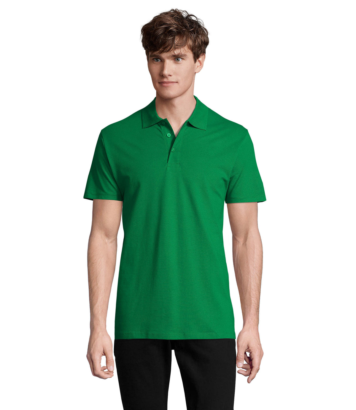 SPRING II – SPRING II MEN Polo 210g – Kelly Green