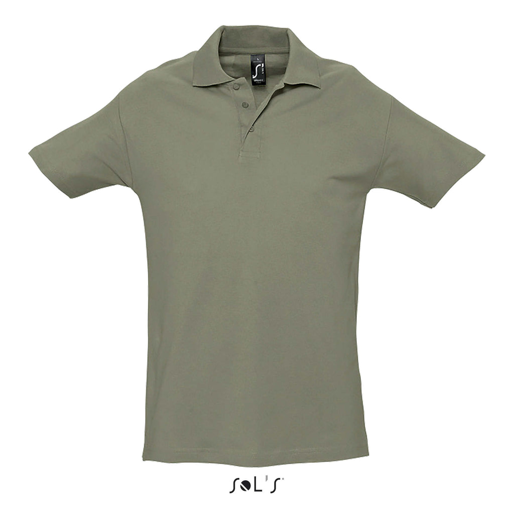 SPRING II – SPRING II MEN Polo 210g – Khaki