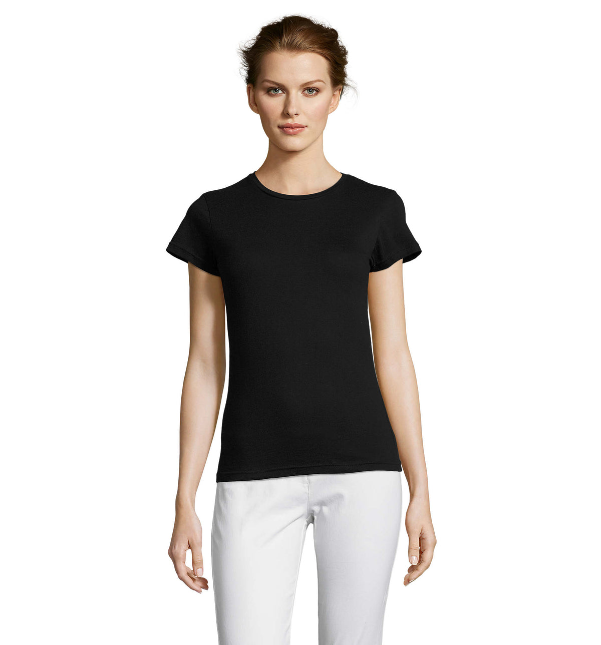 MISS – MISS WOMEN'S T-SHIRT 150 – Deep Black