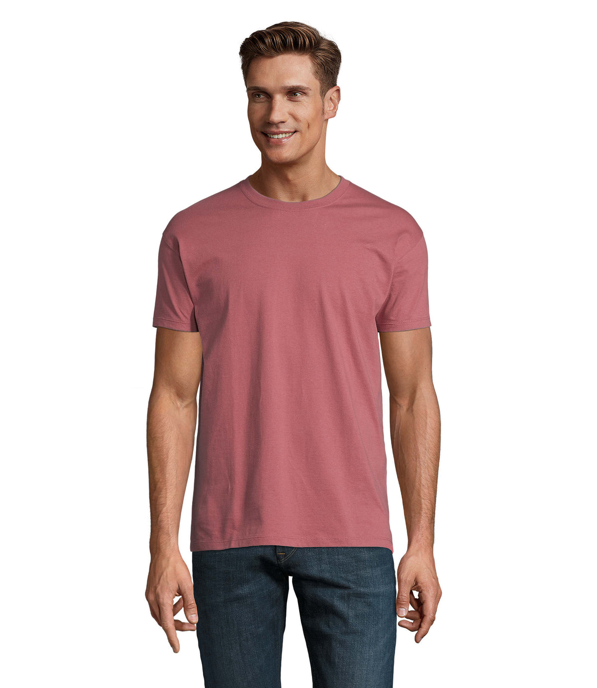 IMPERIAL – IMPERIAL MEN T-Shirt 190g – Ancient Pink