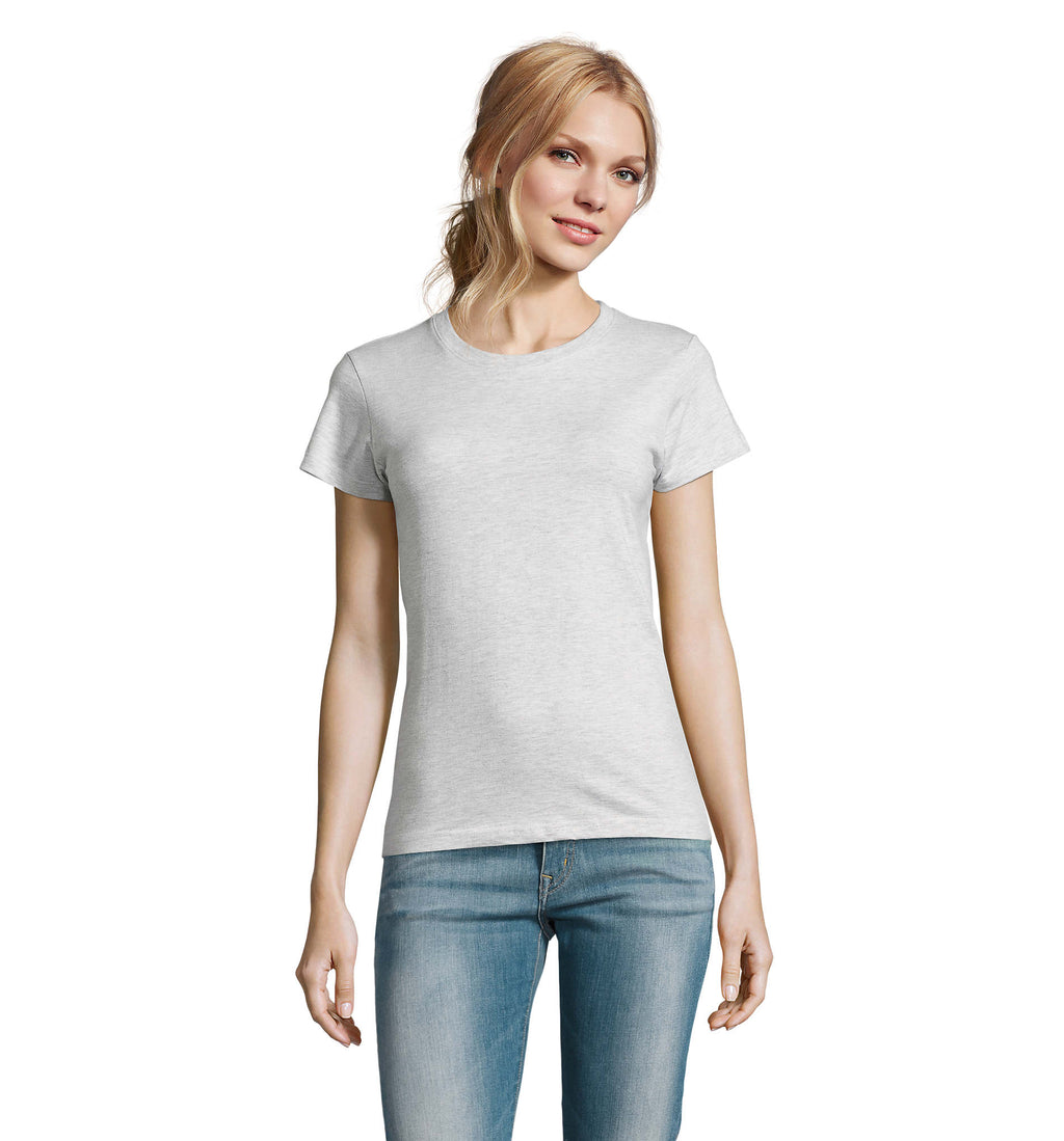 IMPERIAL WOMEN – IMPERIAL WOMEN T-Shirt 190g – Ash