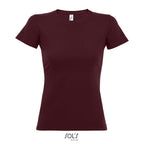 IMPERIAL WOMEN – IMPERIAL WOMEN T-Shirt 190g – Burgundy