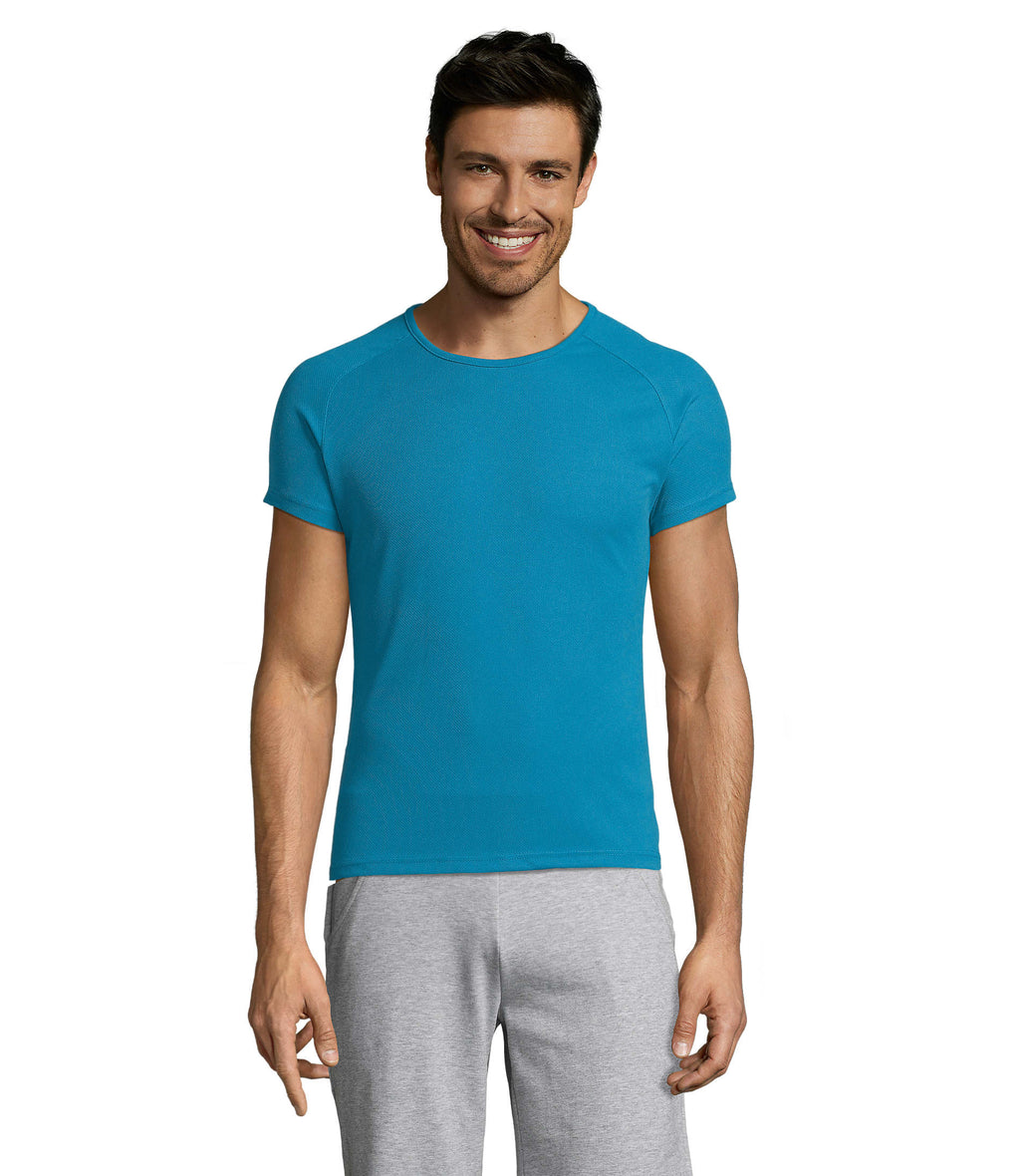 SPORTY – SPORTY MEN T-Shirt – Aqua