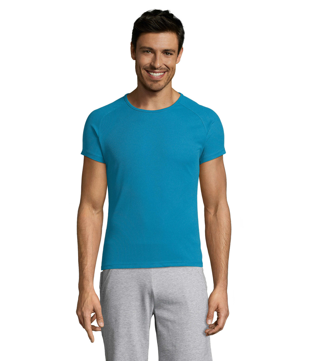 SPORTY – SPORTY MEN T-Shirt – Aqua