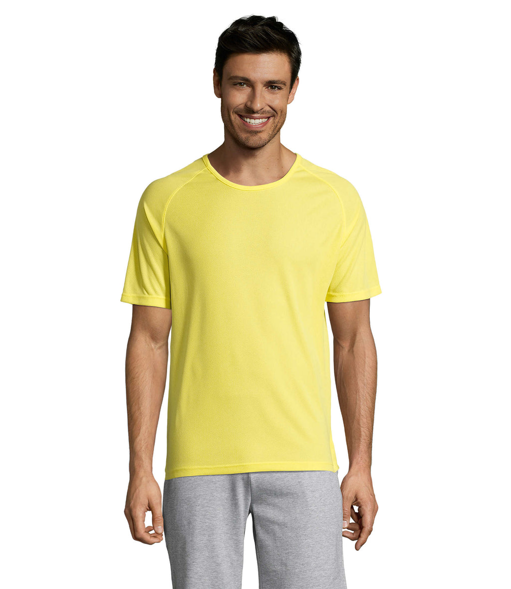 SPORTY – SPORTY MEN T-Shirt – Lemon