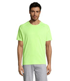 SPORTY – SPORTY MEN T-Shirt – Neon Yellow