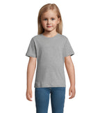 REGENT KIDS – REGENT KIDS T-SHIRT 150g – Grey Melange