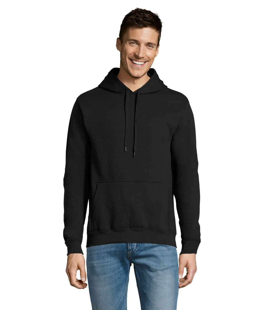 SLAM – SLAM Unisex Hooded Sweater – Black