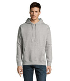 SLAM – SLAM Unisex Hooded Sweater – Grey Melange