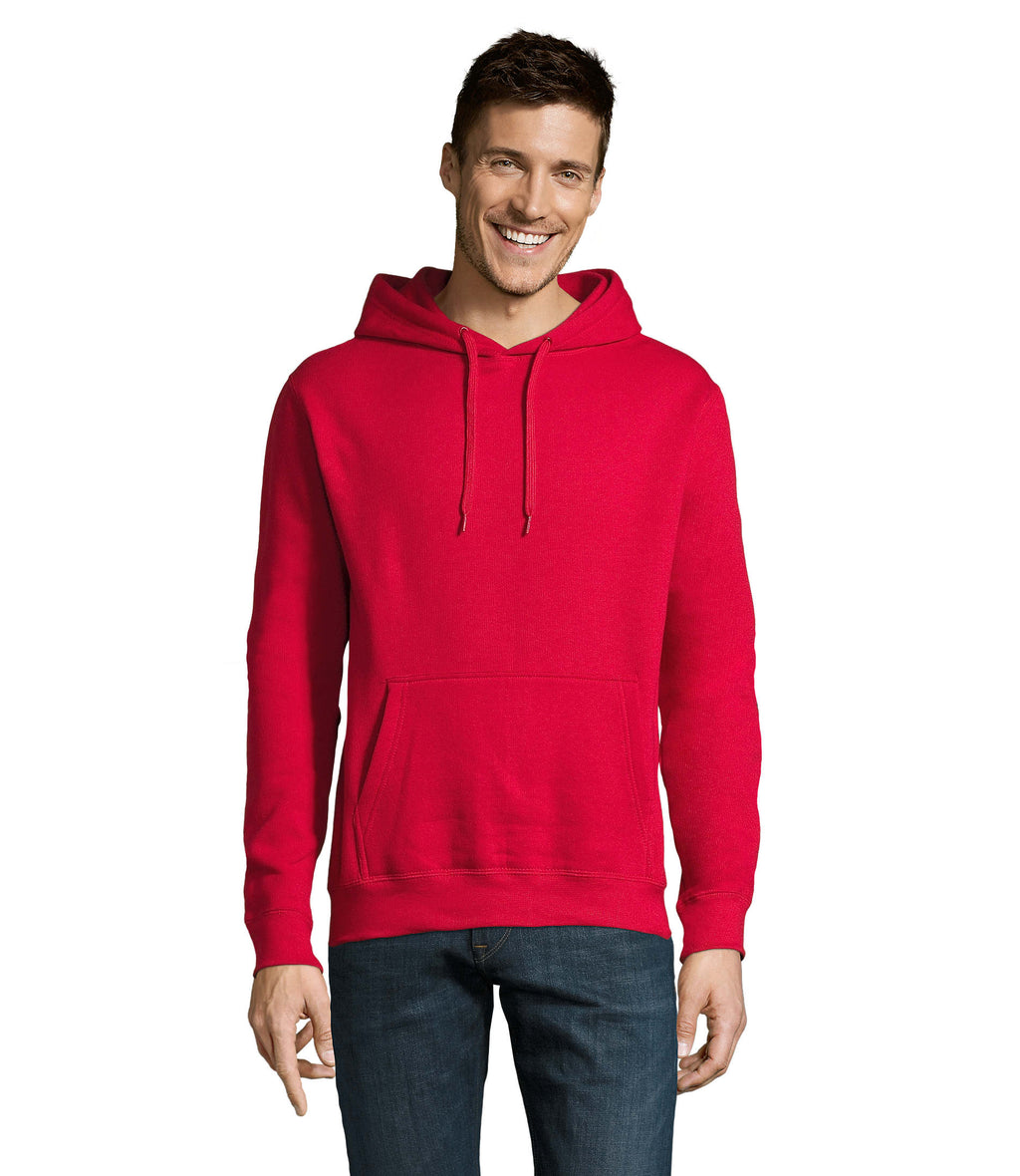 SLAM – SLAM Unisex Hooded Sweater – Red