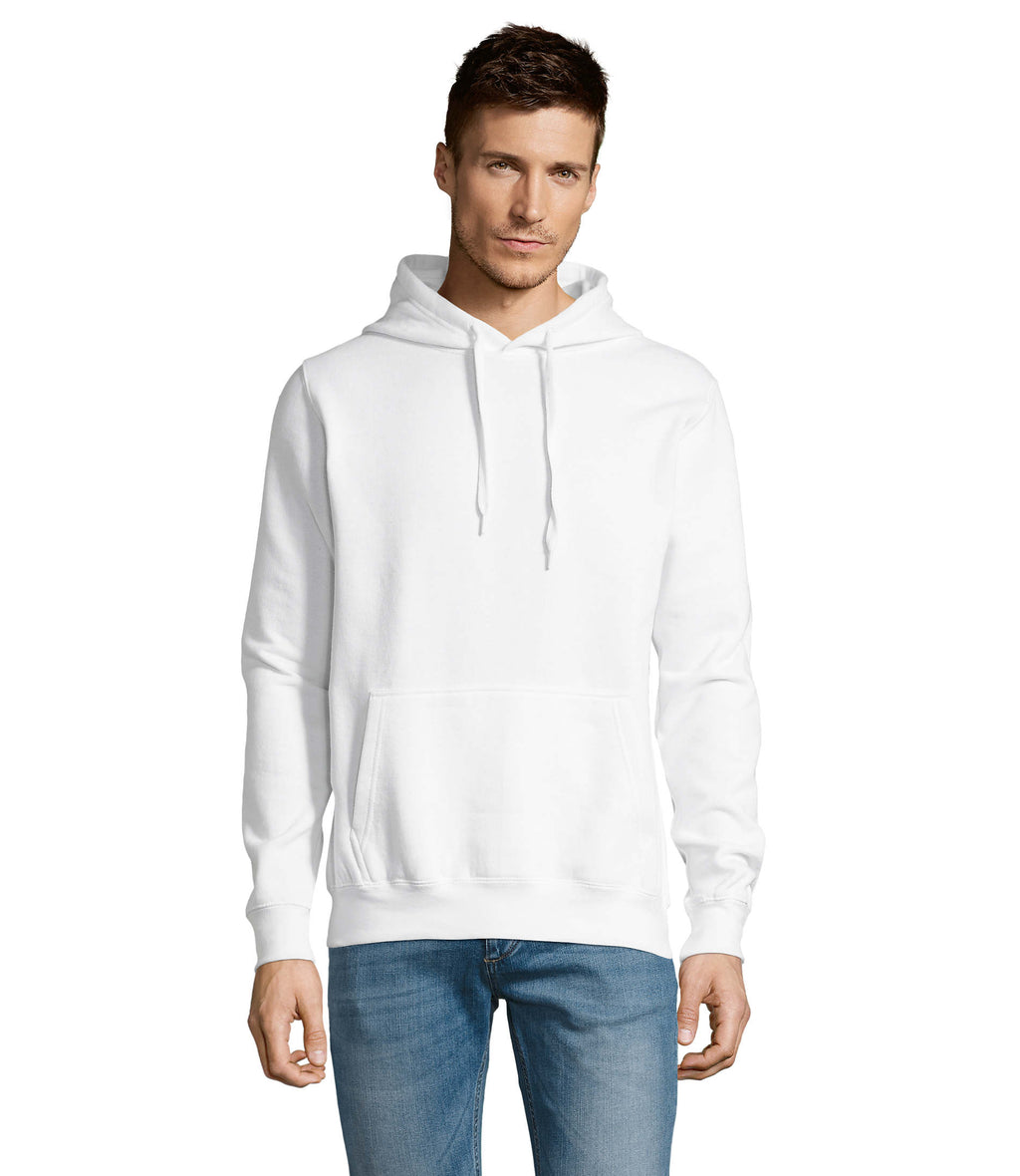 SLAM – SLAM Unisex Hooded Sweater – White