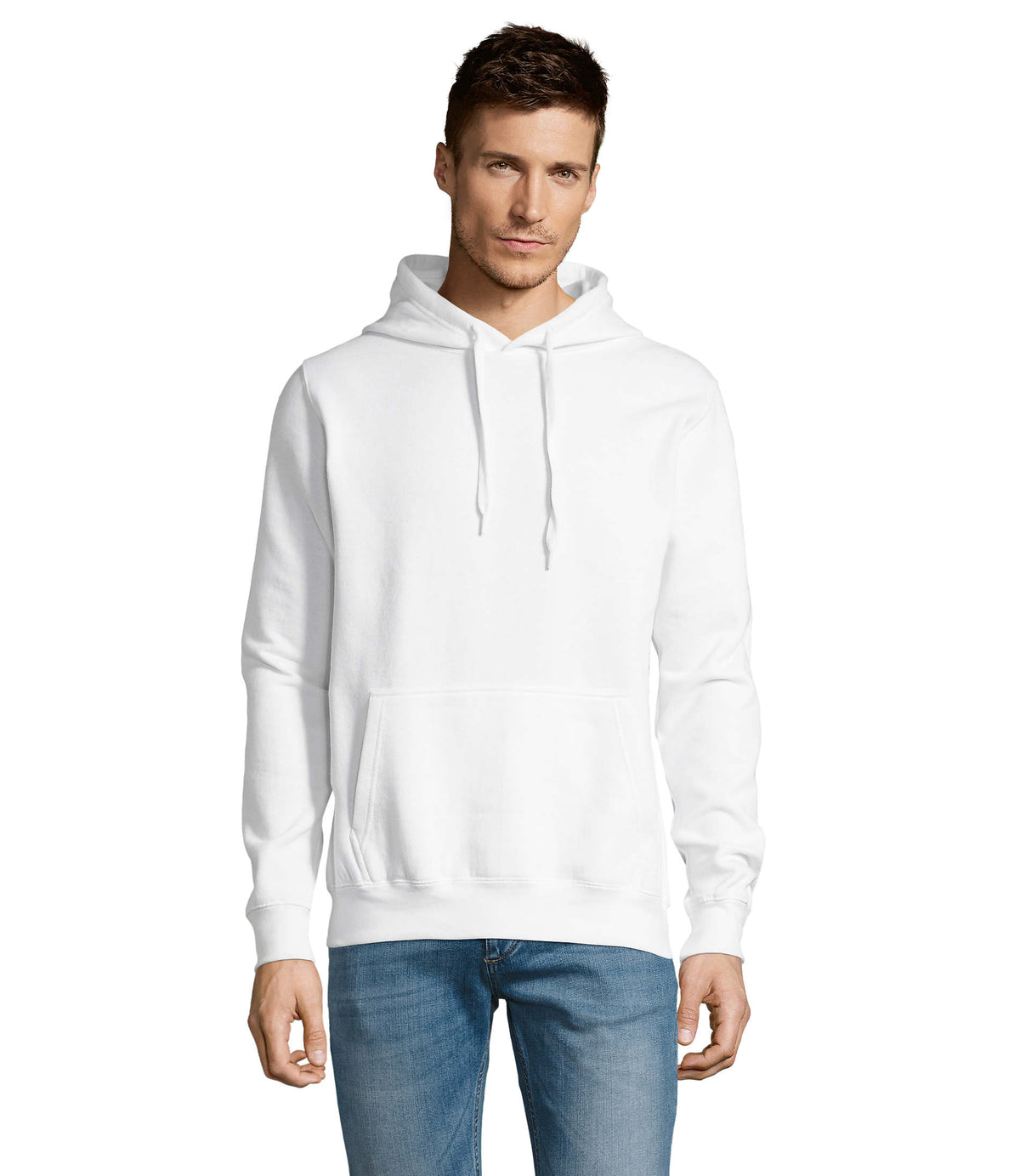 SLAM – SLAM Unisex Hooded Sweater – White