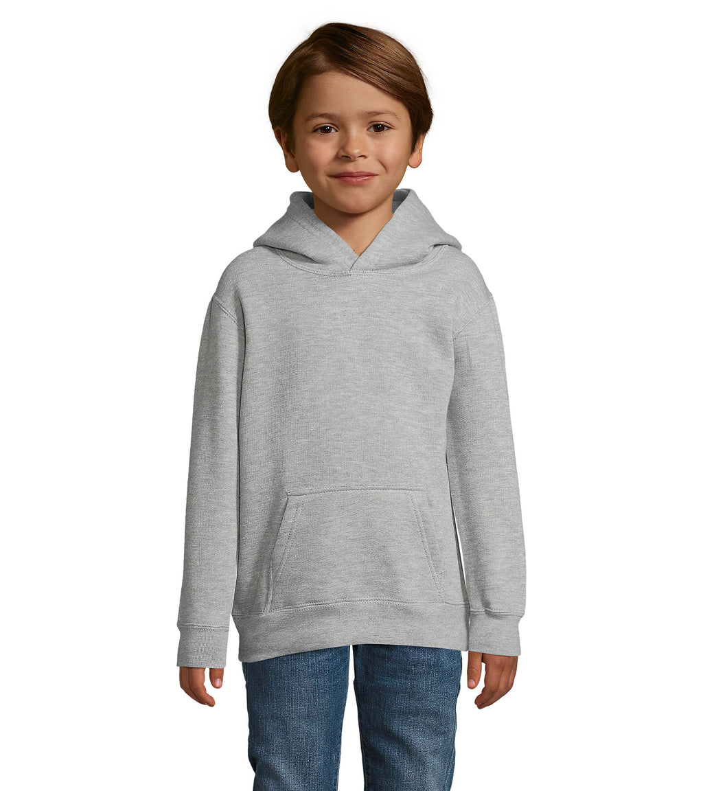 SLAM KIDS – SLAM KIDS Hoodie Sweater – Grey Melange