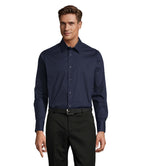 BRIGHTON – BRIGHTON STRETCH MEN SHIRT – Dark Blue
