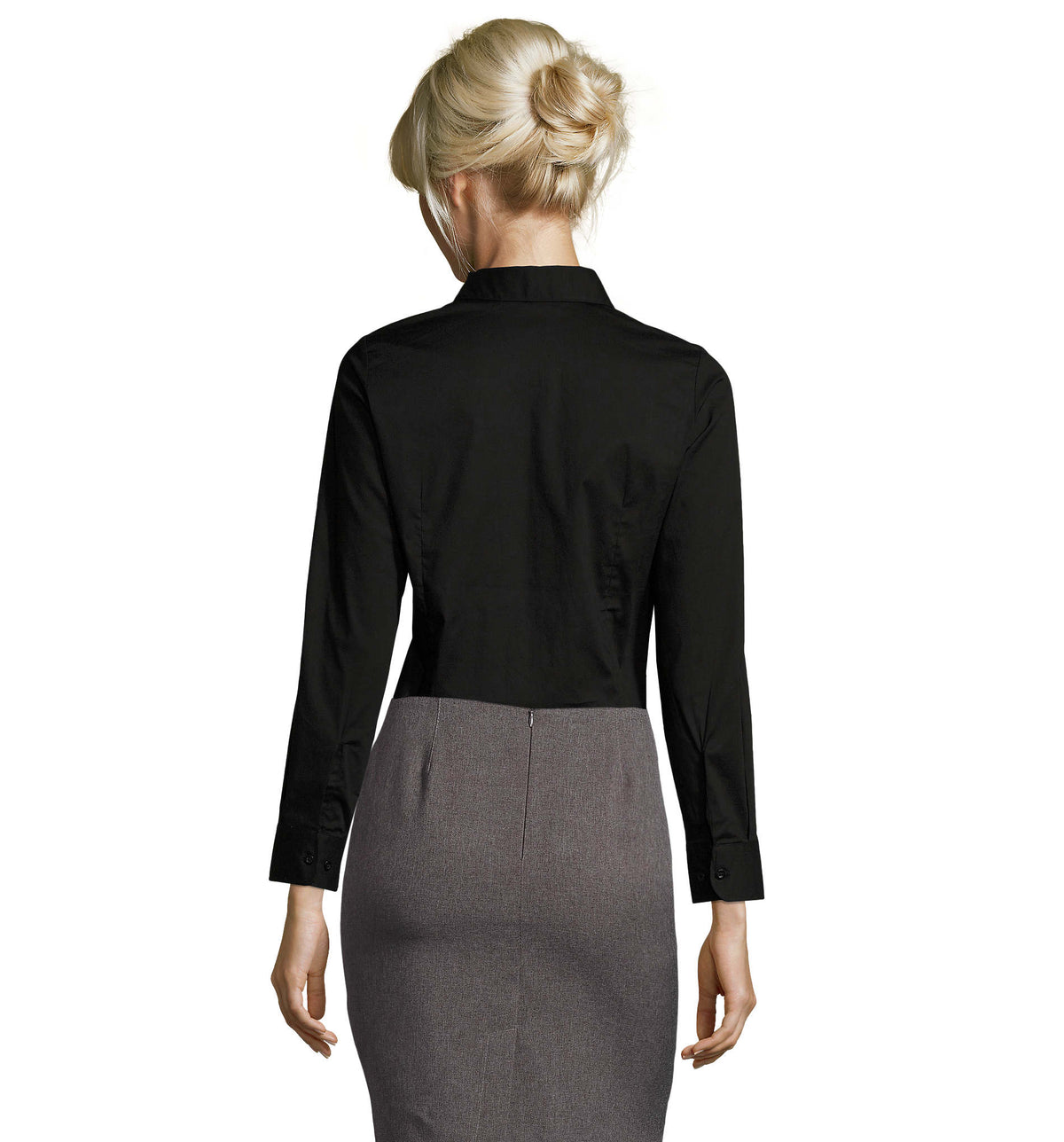 EDEN – EDEN STRETCH WOMEN SHIRT – item picture back