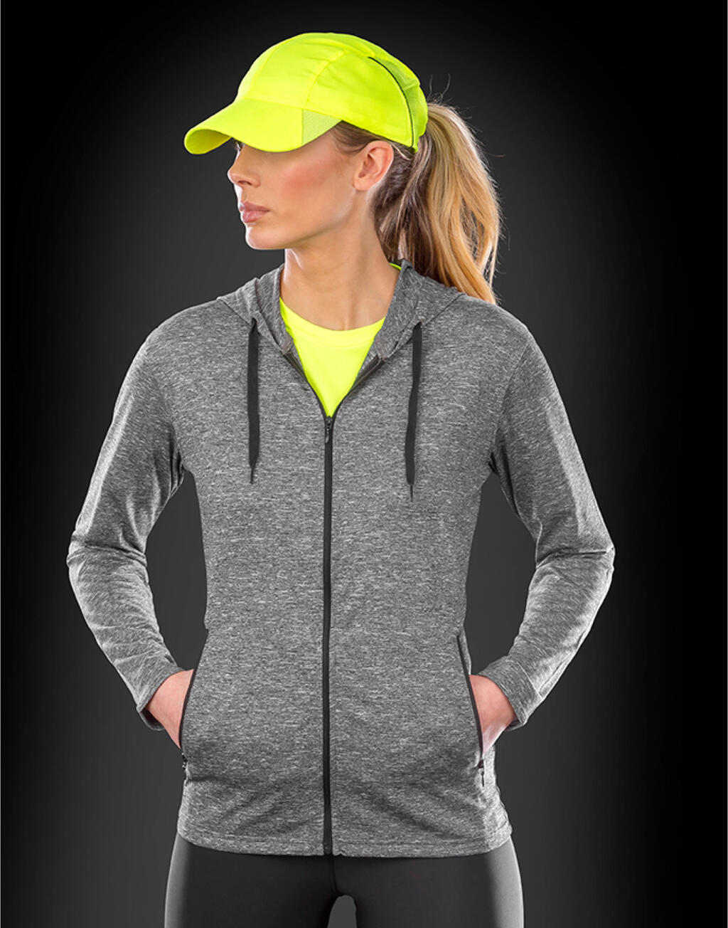 Spiro Women's Hooded Tee-Jacket