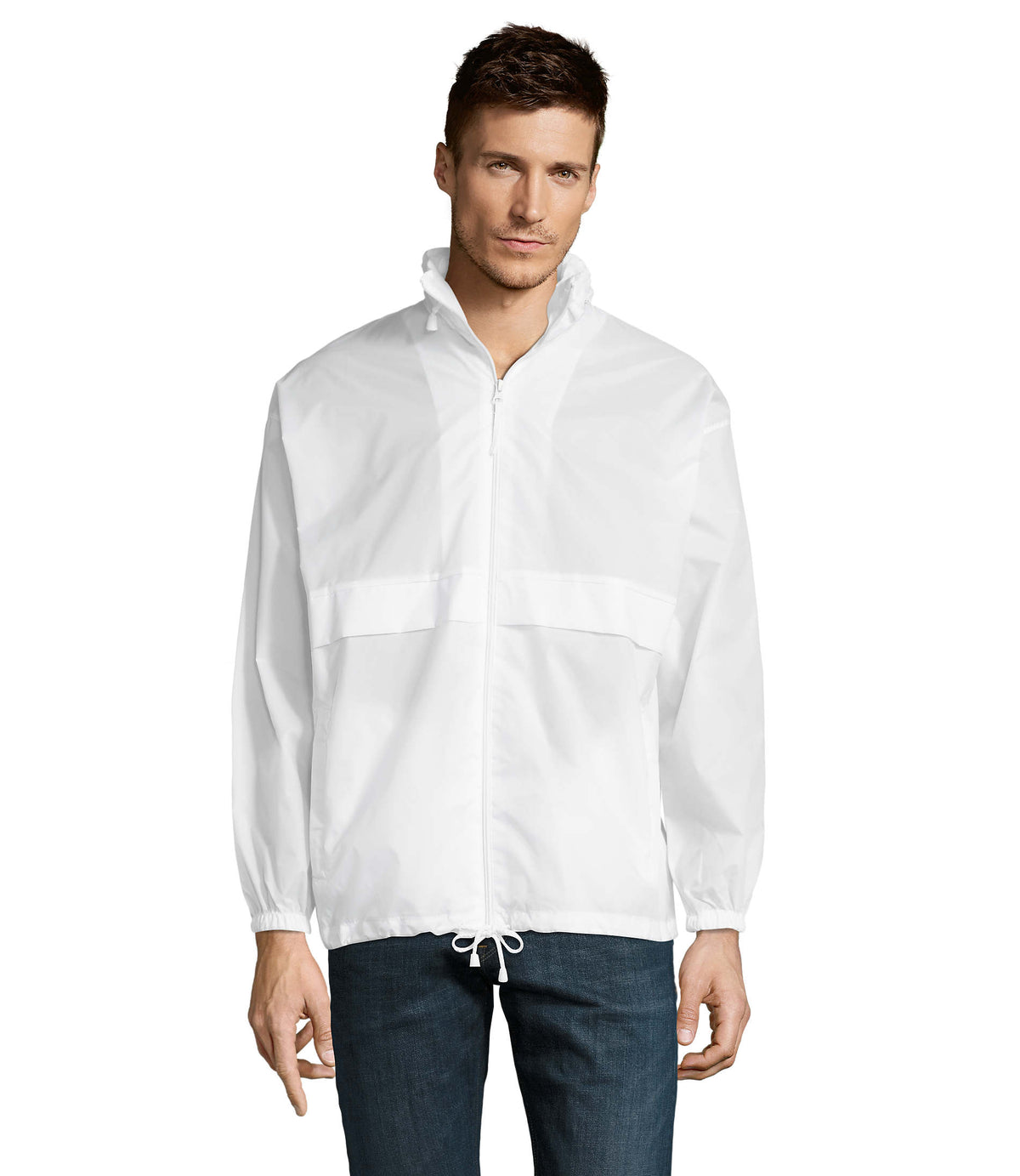 SURF – SURF Unisex Windbreaker – White