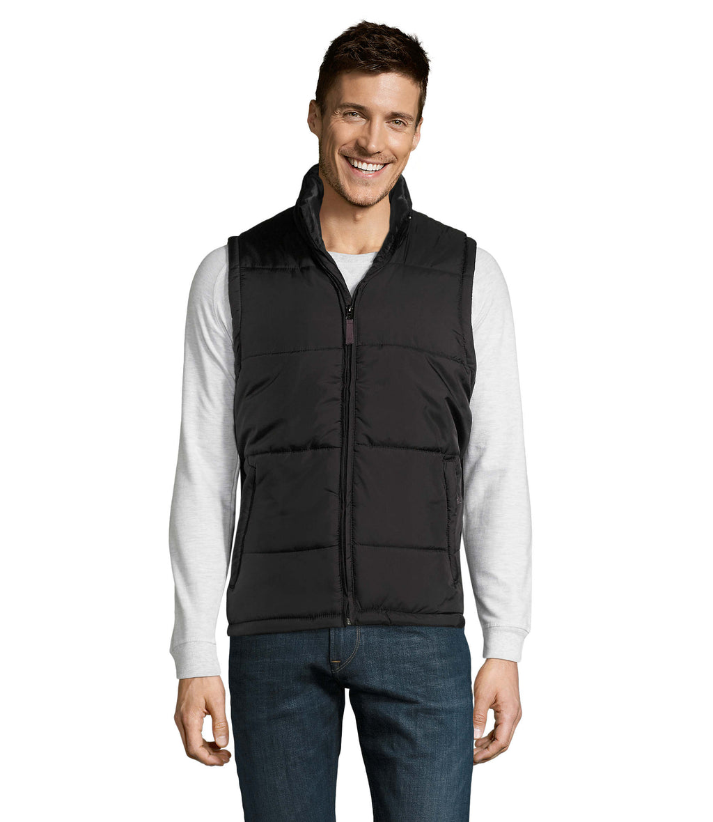 WARM – WARM Quilted Bodywarmer – Black