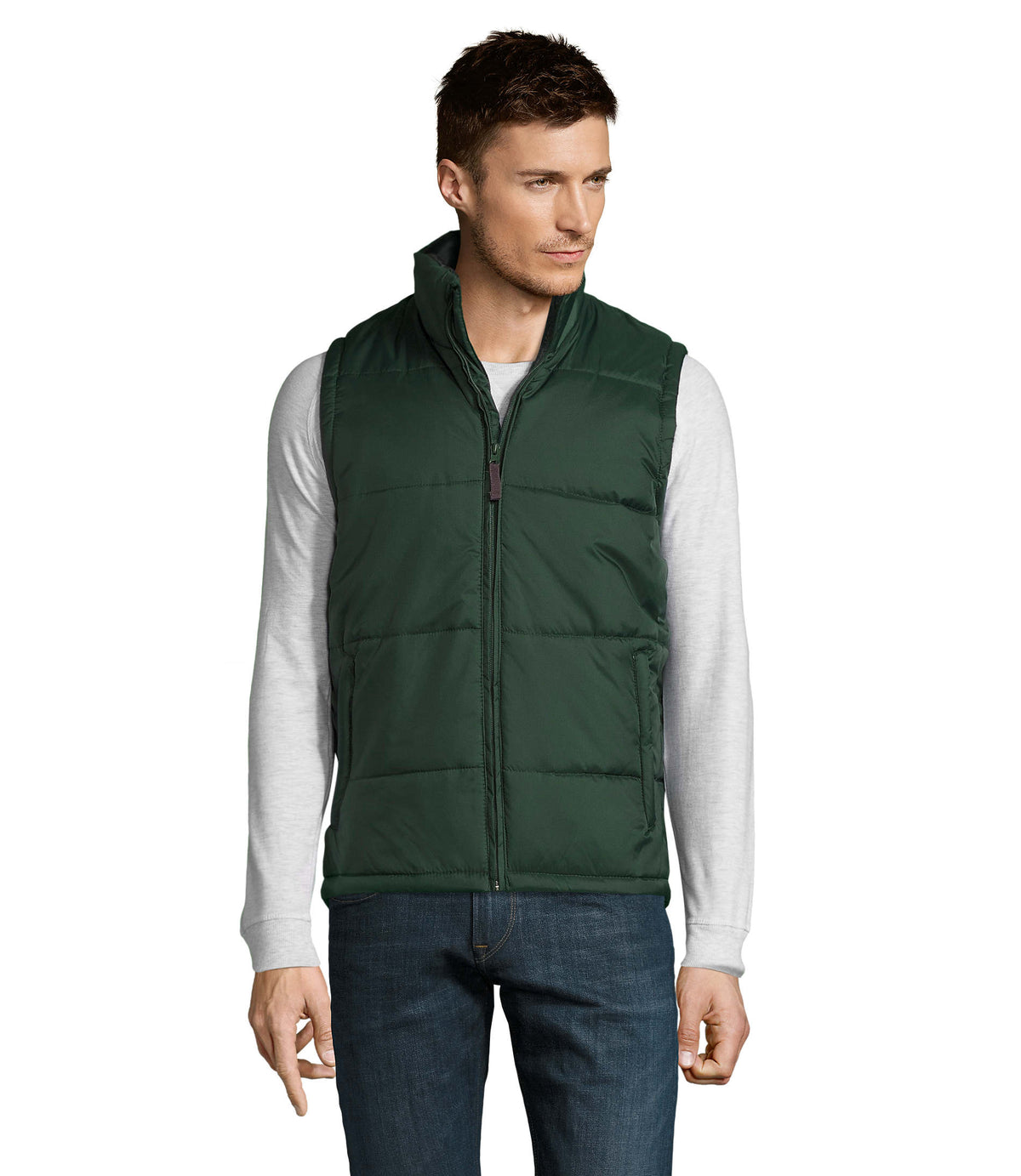 WARM – WARM Quilted Bodywarmer – Forest Green