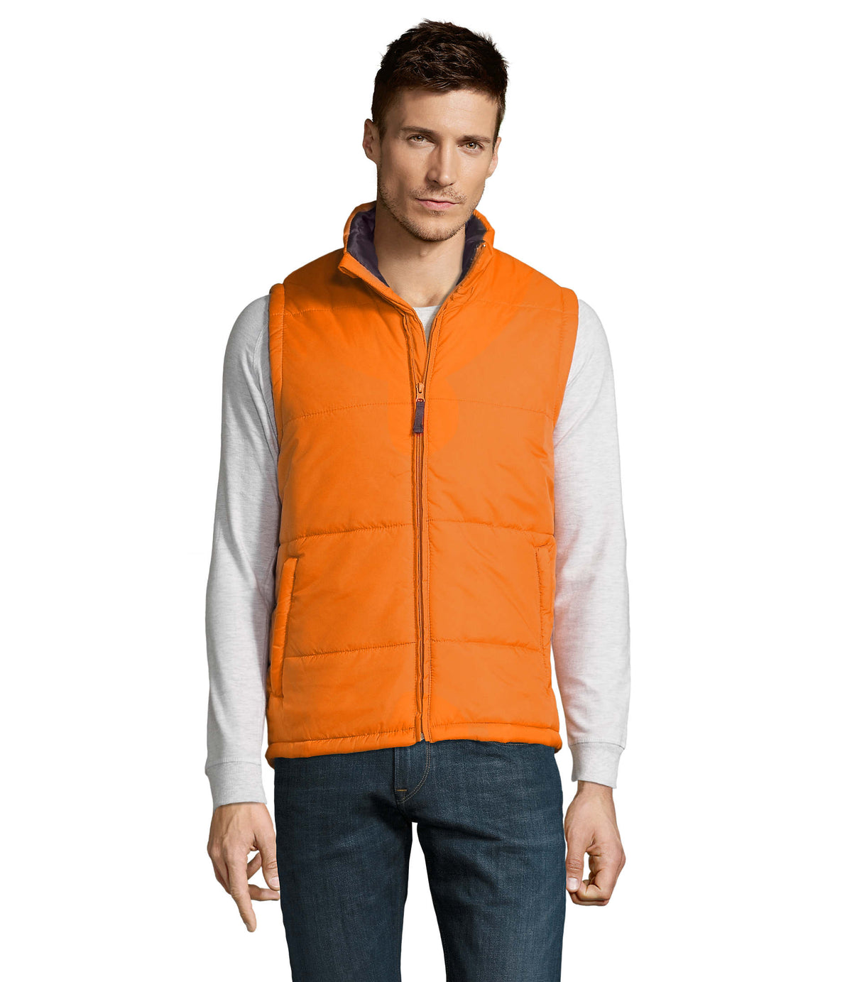 WARM – WARM Quilted Bodywarmer – Orange