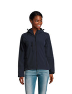 REPLAY WOMEN – REPLAY WOMEN HOOD SOFTSHELL – French Navy