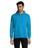 SNAKE – SNAKE Hood Sweater – Aqua