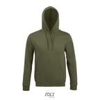 SNAKE – SNAKE Hood Sweater – Army