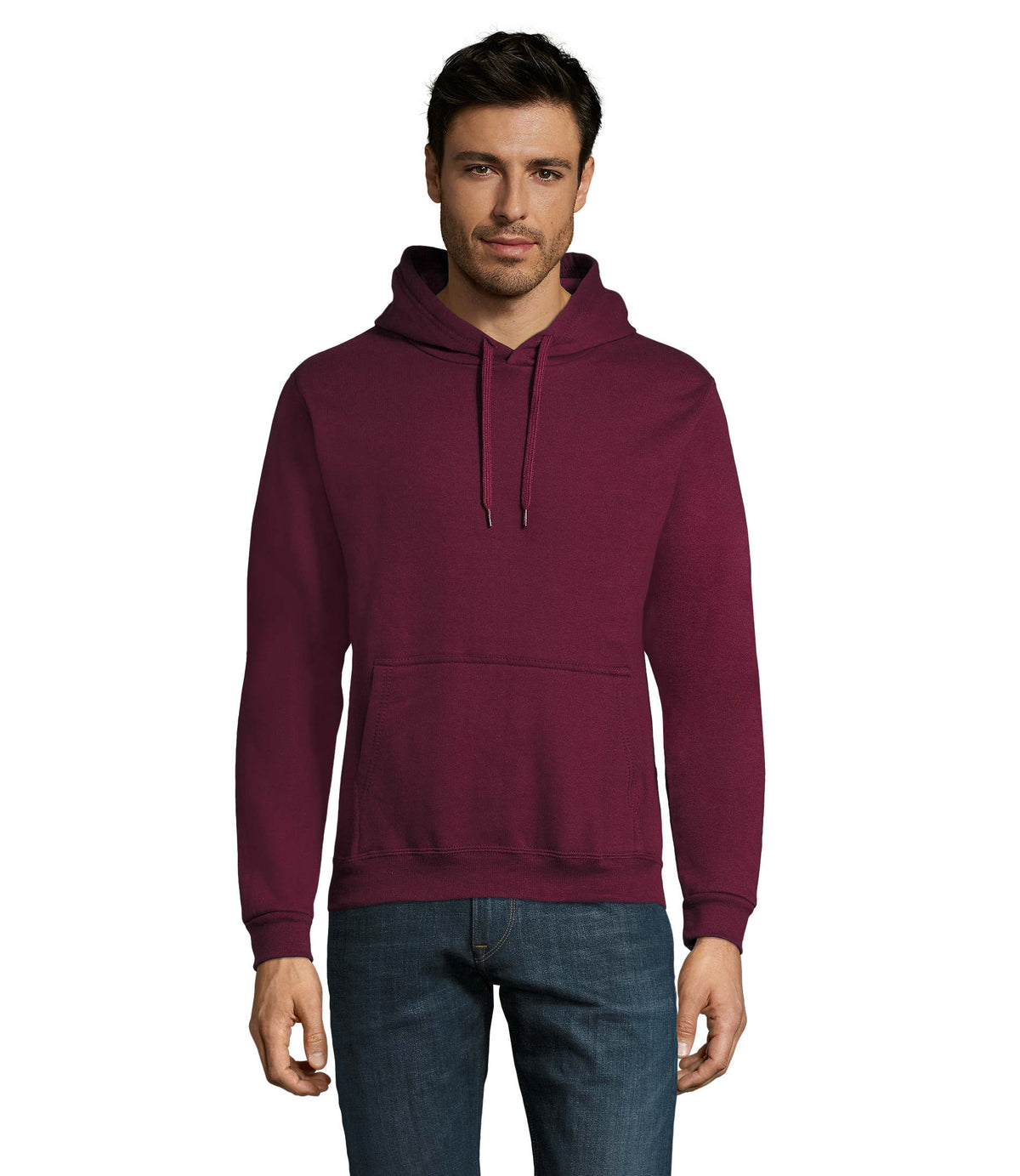 SNAKE – SNAKE Hood Sweater – Burgundy